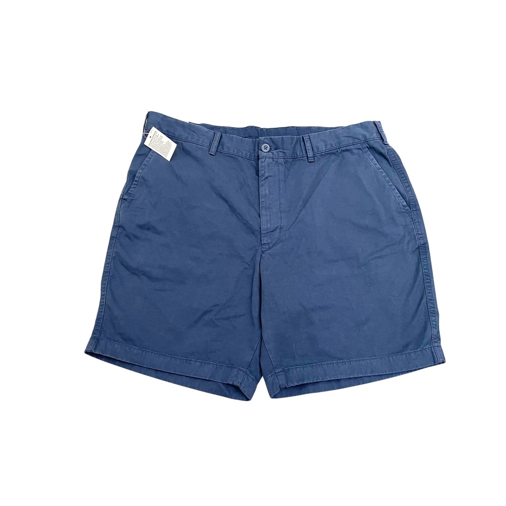 NEW Uniqlo Chino Shorts Mens‎ XL (36-39) Navy Blue 7" Inseam Cotton Casual